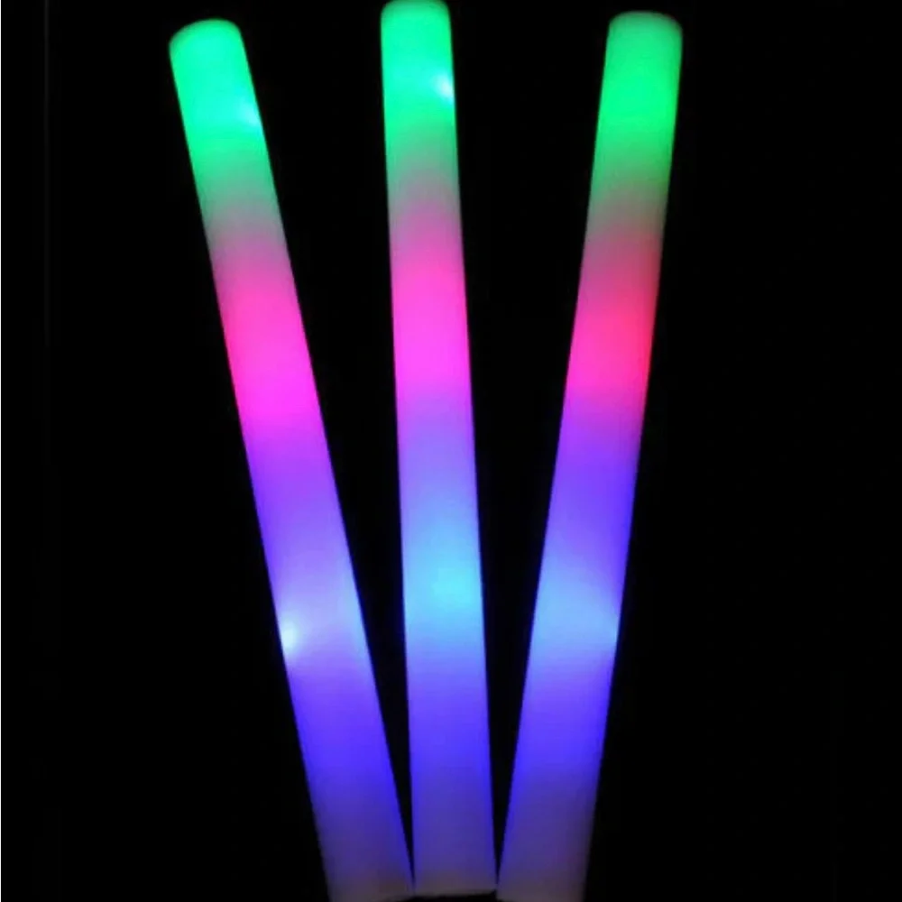 Led Foam glow sticks (90 pieces)
